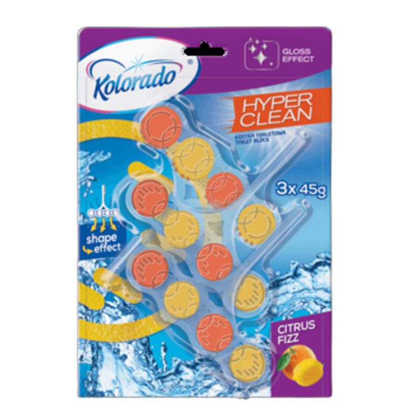 Kolorado Hyper Clean Cytrusowa 3x45 g